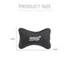 1Pcs Car Seat Headrest Auto Logo Neck Pillow For Subaru STI Forester Tribeca Outback Crosstrek Ascent XV Legacy Impreza Levorg rgw1