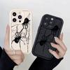 Black and White Spider Shockproof Phone Case for Xiaomi Redmi Note 14 13 12 11 10 9 8 7 Pro Anti-Slip Soft TPU Cover