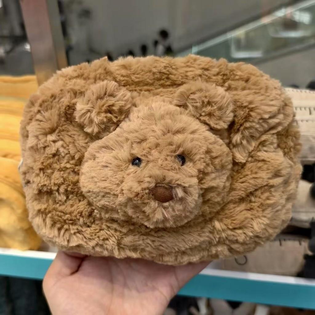 Jellycat Bartholomew Bear And Penguin Plush Pen Case For Childrens Birthday Gift