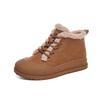 Retro Snow Boots 2025 Winter New Casual Velvet Martin Boots Women's Flat All-match Boots Women's Warm Women's Boots