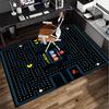 Pac game Adventure Office Rug Chair Mat, Game Carpet, Suitable for Front Door, Bedroom, Living Room, Desk, Holiday Gift