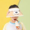 Children's hat cartoon cute sun hat summer outdoor travel sun protection hat rechargeable fan eaves empty top hat