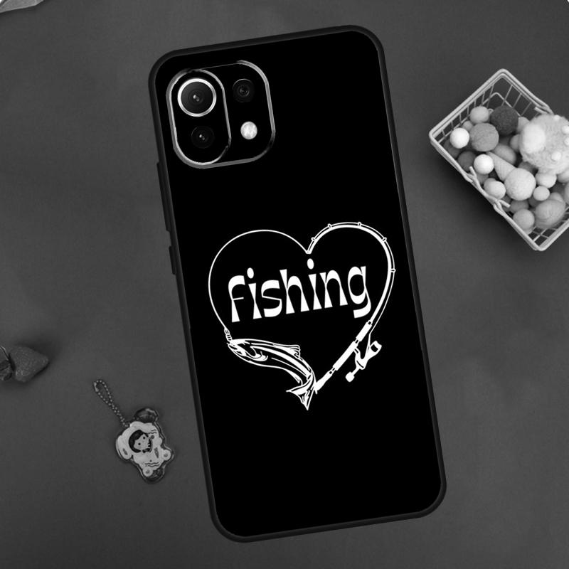 Karpfenfisch Angelrute Hakenetui Für Xiaomi 11T 12T 13T 14T Pro 13 14 15 Ultra POCO X7 Pro X3 X5 X6 M6 F5 F6 Pro Hülle