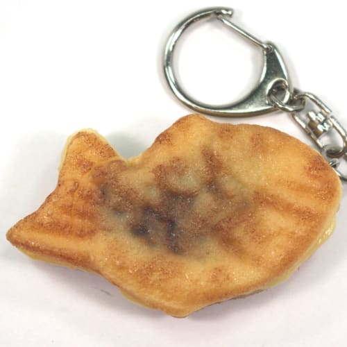 Food Sample Keychain: Taiyaki That Looks Like You Could Eat It 079OK