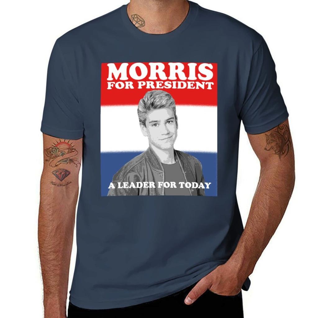 Morris For President Tshirt Long Lasting Casual Tshirt