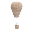 Woven Hot Air Balloon Handcrafted Exquisite Details Rattan Weaving Decoration for Kids Room Party Photo Prop