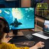 Compatible HDMI Splitter 1 In 2 Out USB C To HDMI+DP Splitter 4K 60Hz MST SST High Quality Video