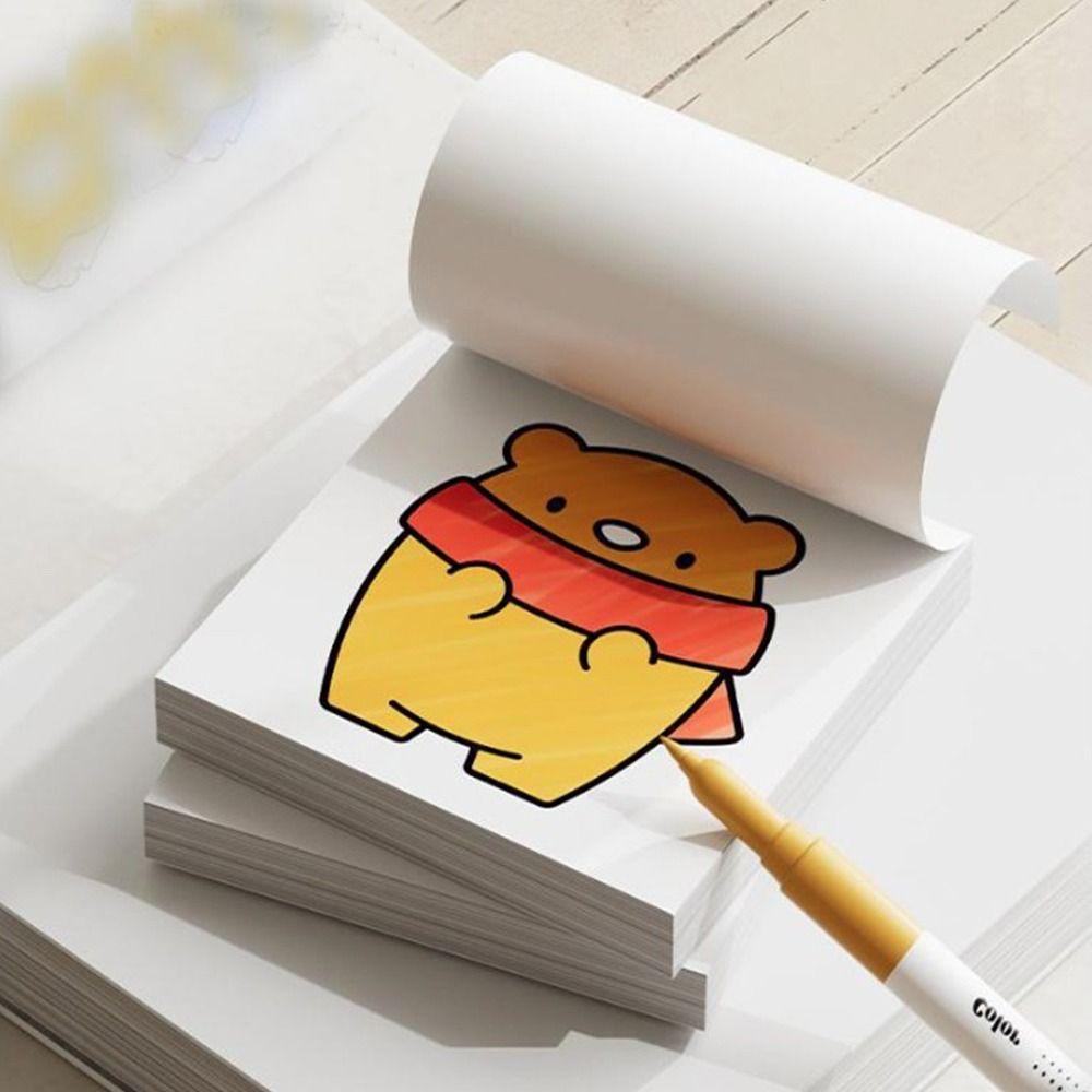 Graffiti Pocket Mini Coloring Books Montessori Gouache Graffiti Book Children Drawing Toy