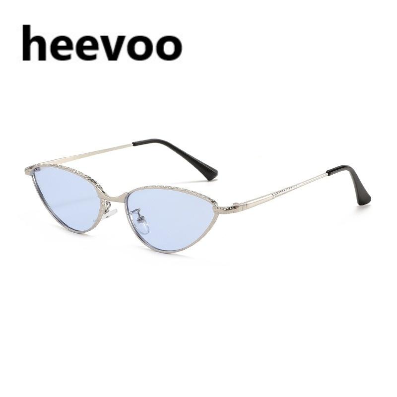

Fashionable Triangle Small Frame Sunglasses New Simple Beach Sunshade Sunglasses Outdoor Travel Photography Sunglasses UV400 only 1pcs sunglasses