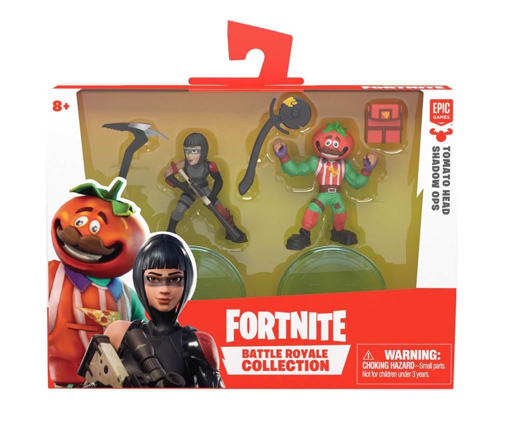 Fortnite Collection Minifigure Set of 007 Tomato Head Shadow Ops 2 &