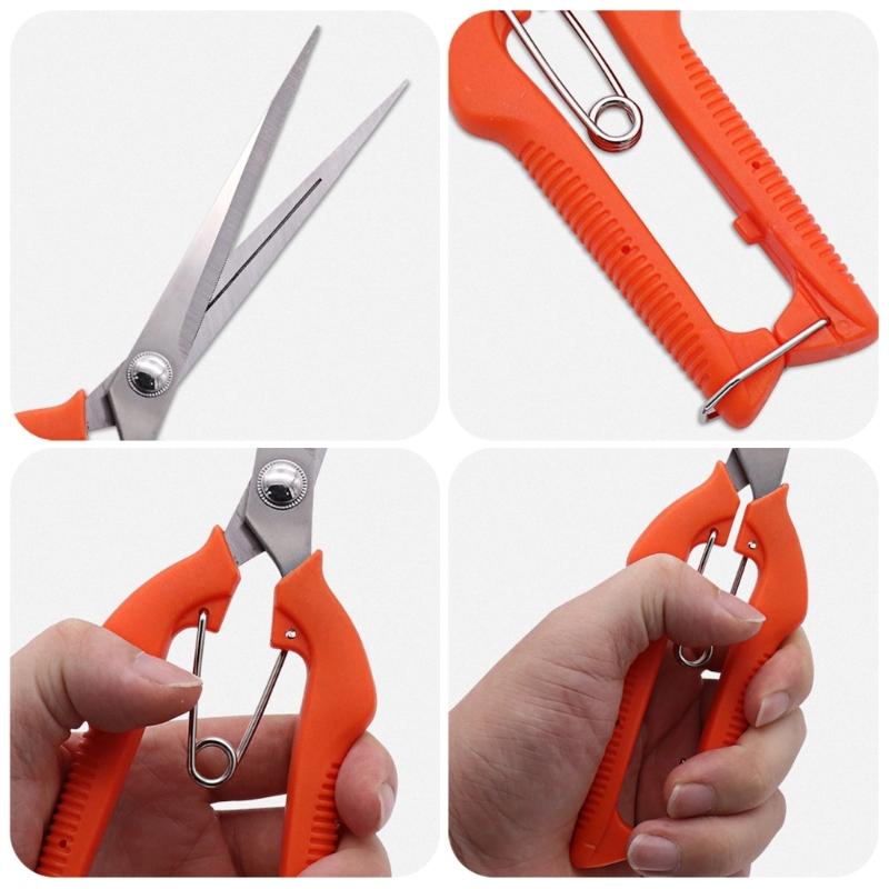 Vegetable Trimming Fruit Pruning Garden Shears Lightweight Flower Scissors For Easy Handling Detailed Plant Maintenance