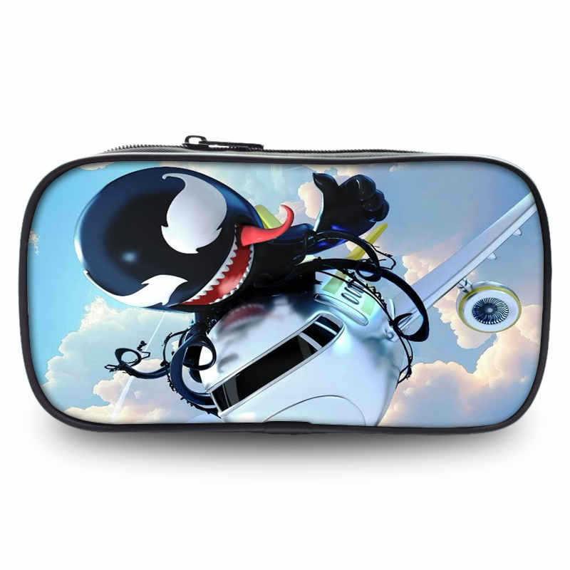 Venom The Last Dance Large Capacity Oxford Material Pencil Pouch Perfect For School And Everyday Use