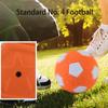 Curve Ball For Kids Rubber  Curve Soccer Ball Swerve Ball With  Hole  Soccer Ball Dribble Up Soccer Ball For Outdoor Gift For Kids