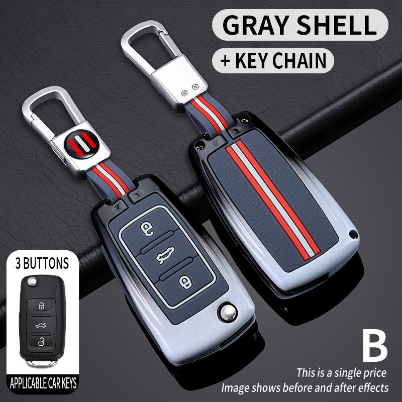 Car Key Case Cover Protective Shell Fob for VW Volkswagen Polo Tiguan Passat Golf Jetta Lavida Skoda Octavia Car Accesories
