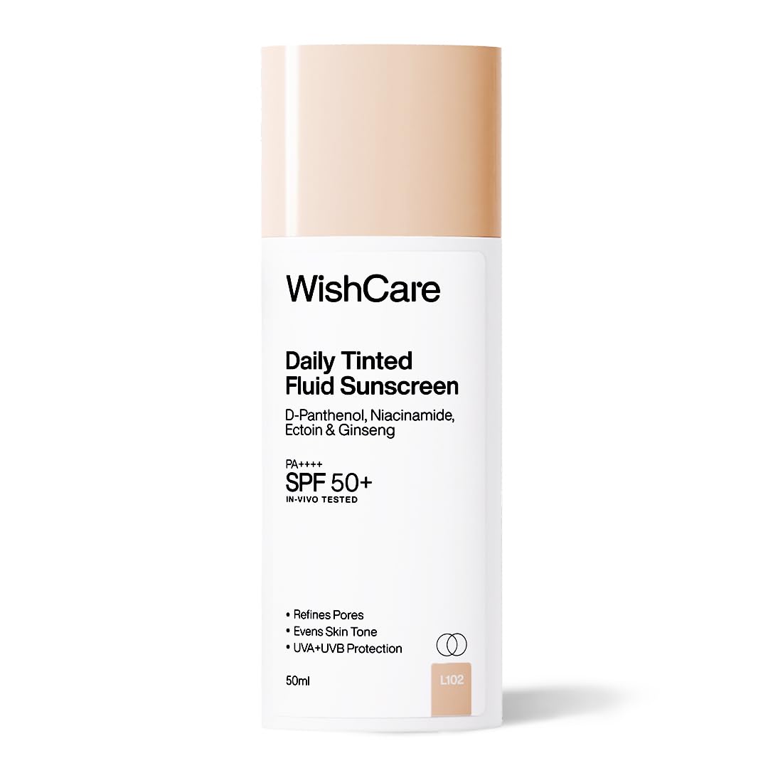 WishCare Daily Fluid Tinted Sunscreen SPF50