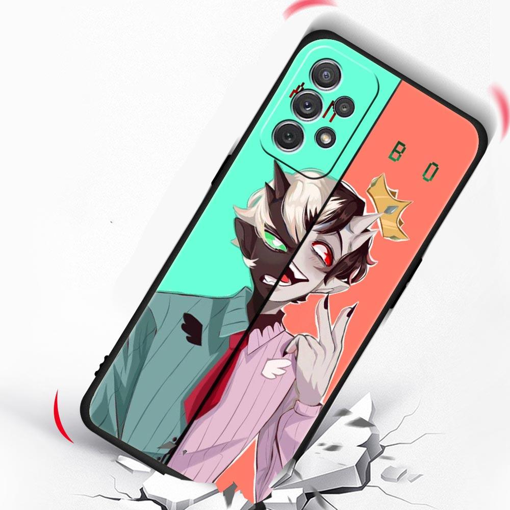 Lustige Ranboo Dream SMP Telefonhülle für Samsung Galaxy A13 A51 A71 A21S A12 A11 A31 A41 A23 A53 A73 A52 A32 5G A03S A01 Soft Cover