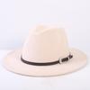 Popular European and American classic simple flat-brimmed top hat men's and women's fashionable and elegant versatile jazz hat top hat