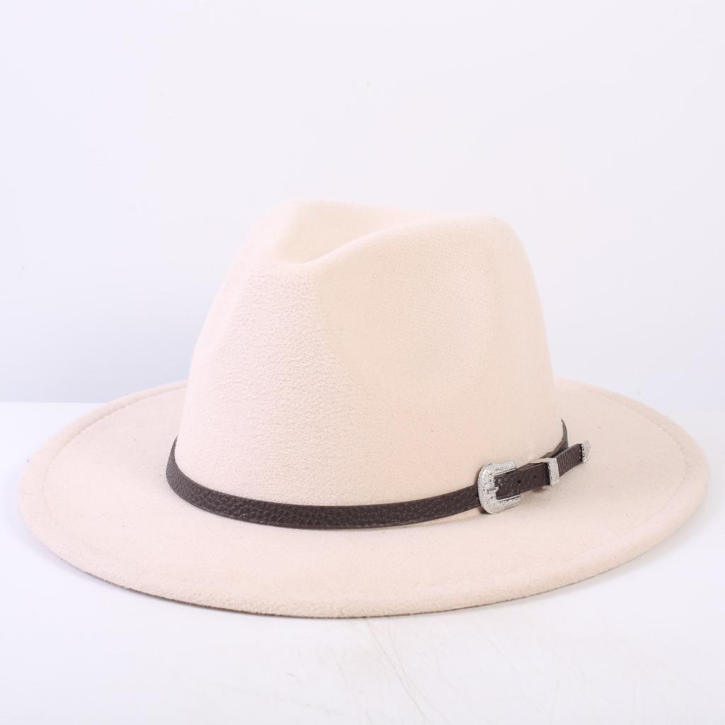 Popular European and American classic simple flat-brimmed top hat men's and women's fashionable and elegant versatile jazz hat top hat