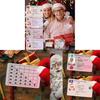 Premium Santa Claus Driving License Christmas Novelty Gift Card Plastic Material
