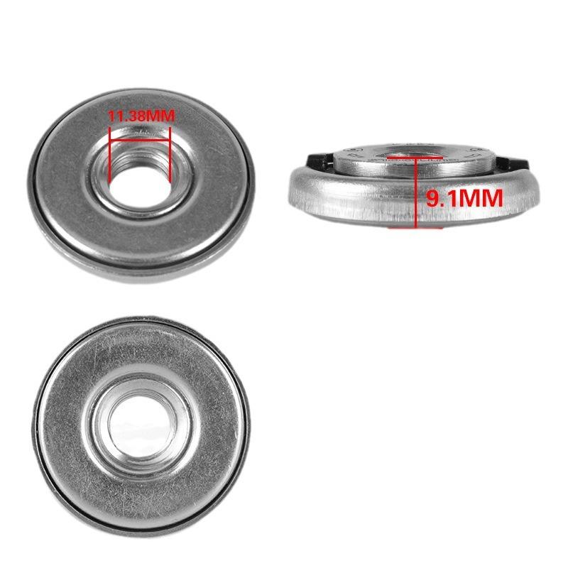 Angle Grinder Accessories M10/M14 Quick Installation Pressure Plate Chuck Thread Nut Clamping Nut Self-locking Pressure Plate