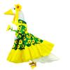 20 Inch Christmas Tree Costume, Porch-lit Christmas Attire, Plastic Outfit, Suitable For Outdoor Garden And Patio Decorative Statues