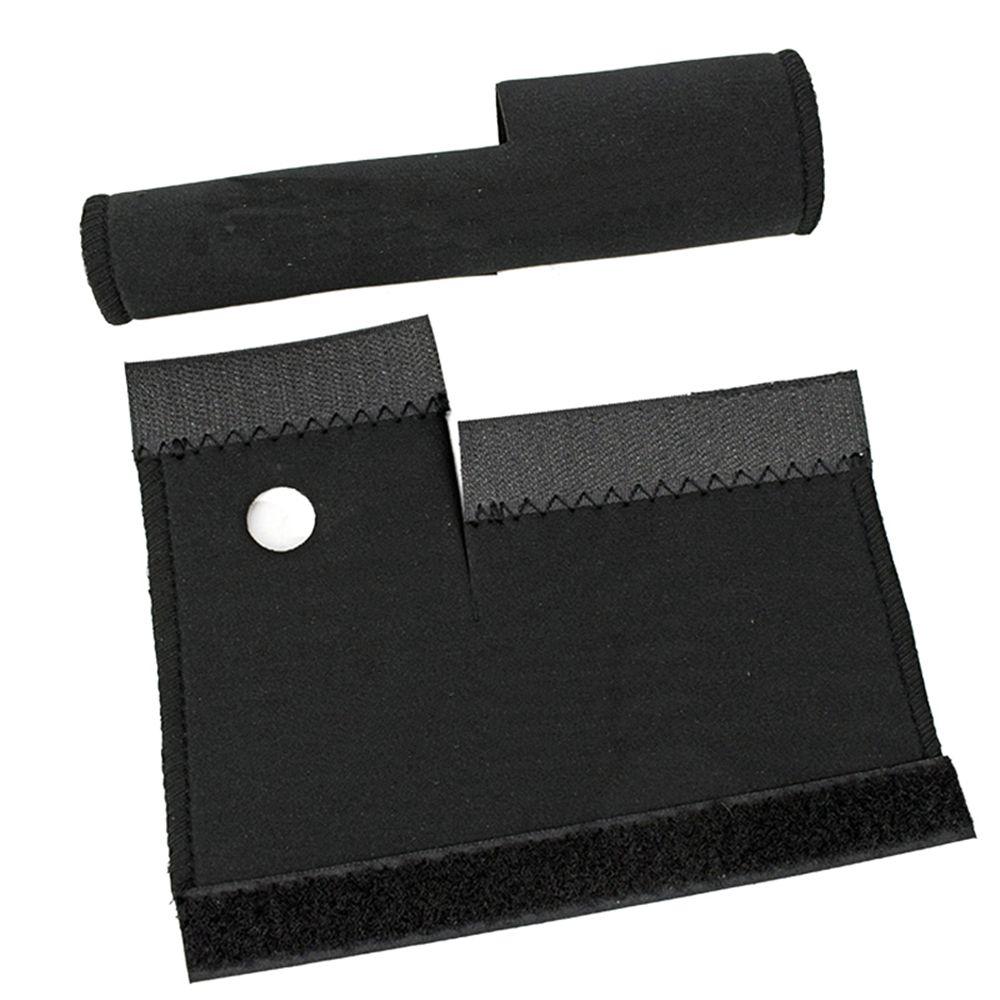 Cycling Black Protective Pad Road Bike Mountain Bike Front Fork Cover Protector Wrap Guard