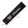 Cotton Car Emblem Badge Seat Belt Cover Shoulder Protection Cushion For Cadillac CT4 Seville ATS Celestiq Ciel Escala SRX XT6 EV XLR ELR Elmiraj EXT