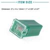ACROPIX Female Slow Blow Fuse 40A 32V Car Universal Plastic J Case Green 1pcs