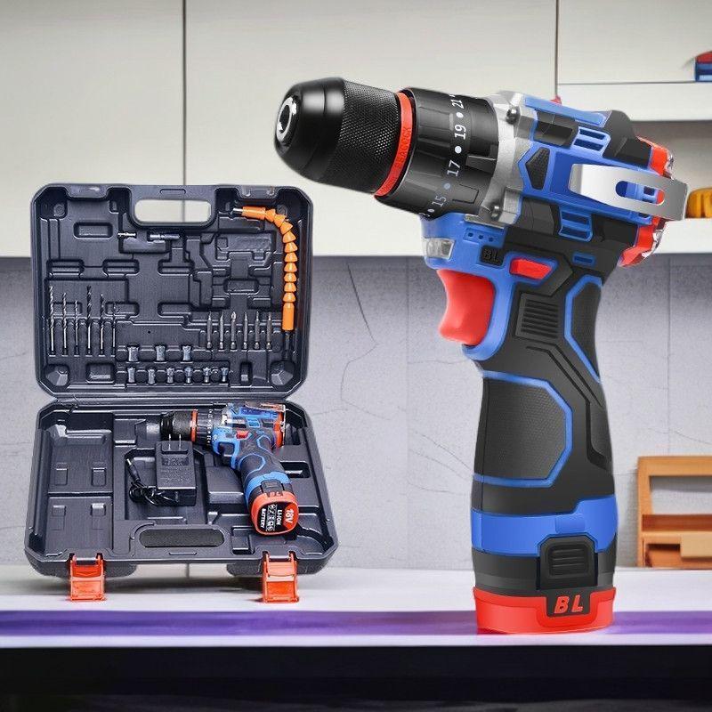 Jianlong Brushless High-Power Multifunctional Rechargeable Electric Drill & Screwdriver
