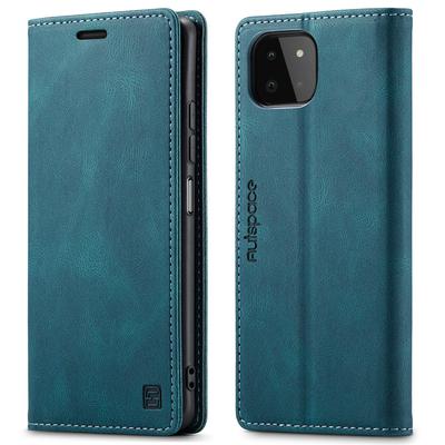 Voor Samsung Galaxy A22 5G Hoes Portemonnee Magnetische Kaarthouder Flip Cover Voor Galaxy A22s Hoes Luxe Leren Telefoonhoes Standaard Met Houder