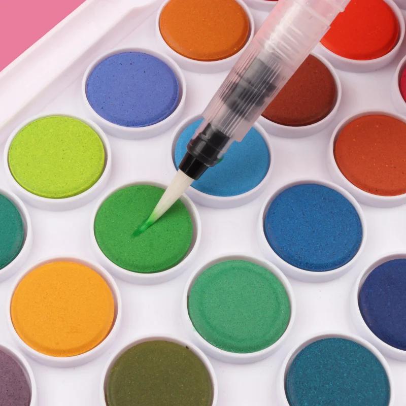 1Pc / 3Pcs / 6Pcs Water Color Brush Refillable Paint Brush for Painting Calligraph Drawing Art Supplies S M L