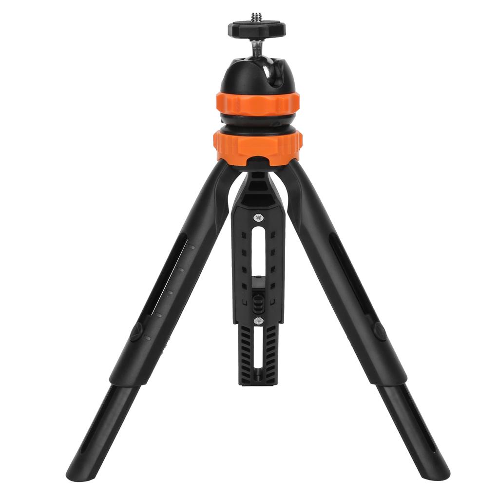 Retractable Tripod 2 Sections Mobile Phone Holder with 360 degrees      Head