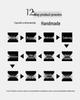 Butterfly Cat Eye Blush Fairy Bridal Press-On Nails, Medium-Long Stickers for 2025 New Year Style