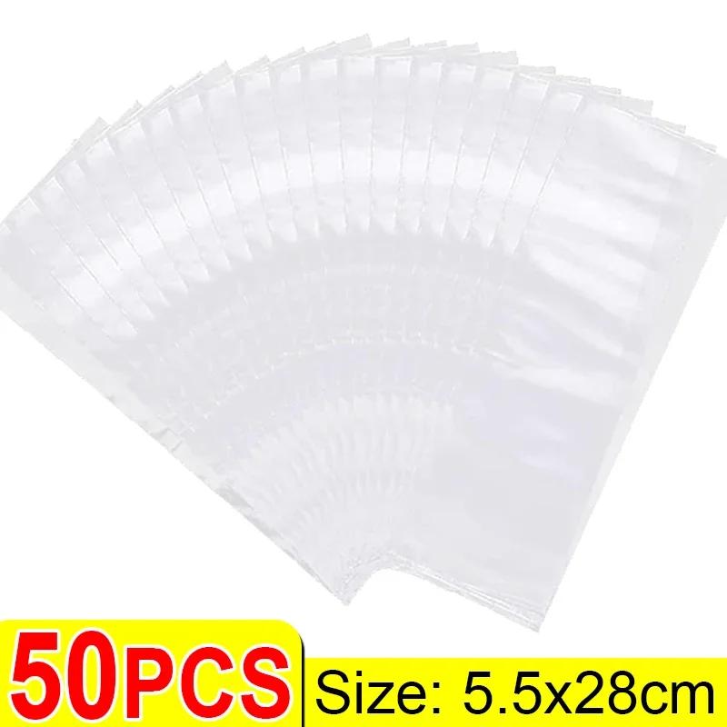 50/100pcs Summer Disposable Ice Popsicle Bags for DIY Ice Cream Pops Fruit Juice Smoothies Yogurt Mold Bag with Zipper Seal Packaging Bags 50pcs with a funnel