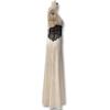 European Style 2025 Summer Women's Deep V Lace-Up Backless See-Through Slim Fit Dress