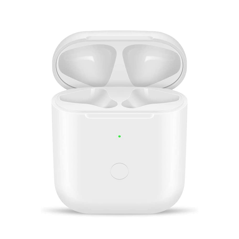 

Podick Зарядка Совместима с AirPods 1 Сменный зарядный чехол для AirPods с беспроводной зарядкой и чехол для Bluetooth-сопряжения, & 2, белый