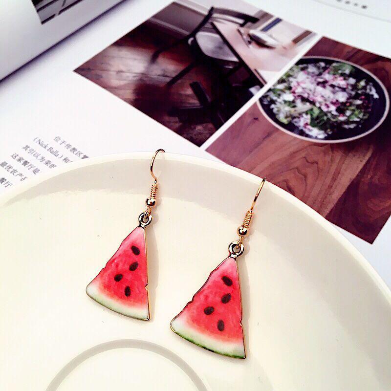Korean Dongdaemun Creative Strawberry Stud Earrings