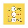 Nordic Yellow Cartoon Smiley Posters and Prints Love Smile Canvas Painting Wall Art Wall Decor for Living Room Decor Cuadros