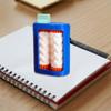 Business Card Embosser Portable Lightweight 3D Printed Embosser Tools DIY Cards Scrapbooking Crafts Mini Dual Rollers Embosser Stamp