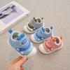 2025 spring and autumn baby classmate boy shoes cartoon toddler shoes non-slip breathable mesh soft sole baby shoes 2025