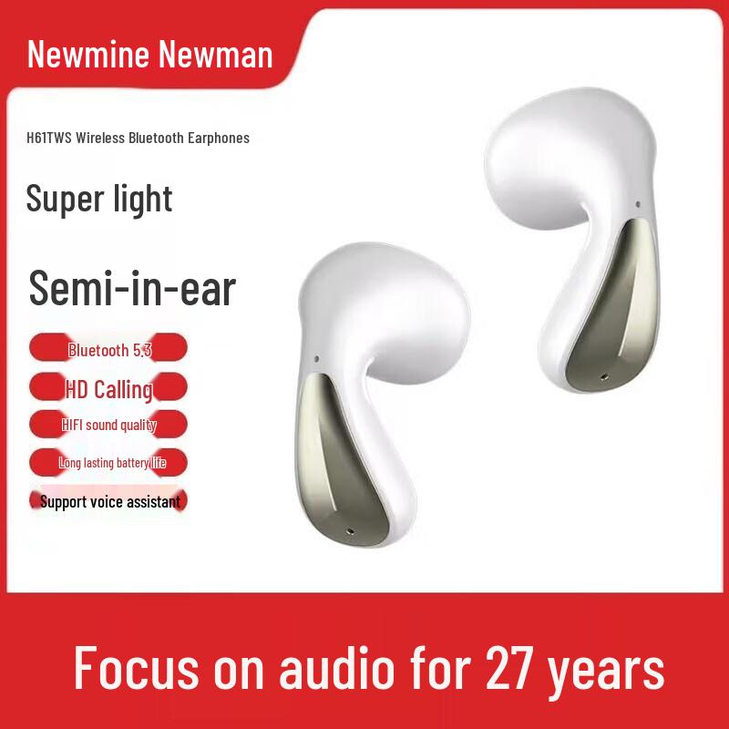 Newman H61 TWS Semi-in-ear Wireless Earbuds