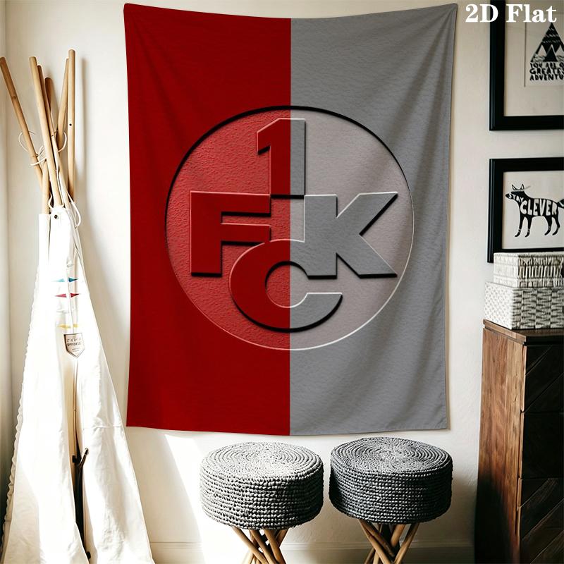 Kaiserslautern Wall Tapestry Aesthetic Wall Hanging Printed Fabric Blanket Decorative Tapestries for Bedroom Living Room Home Decor