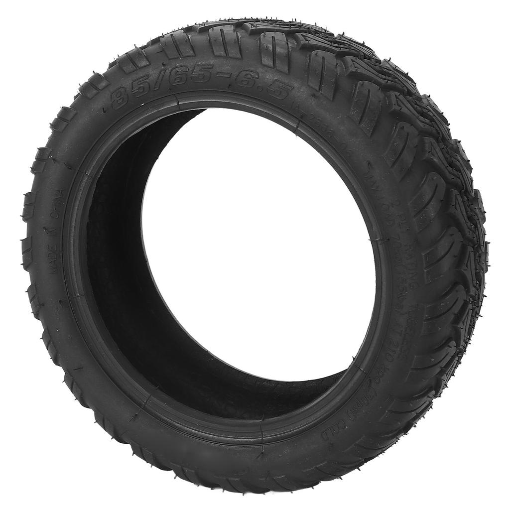 85/65?6.5 Electric Scooter Vacuum Tire Rubber Anti Slip Wear Proof Scooter Tubeless Vacuum Tire Replacement for Kugoo G Booster G2 Pro