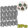 5-20pcs Multi Row Mini Hook Necklace Storage Rack Jewelry Display Rack Hanging Necklace Racks Hanging Necklace Wall Hangings