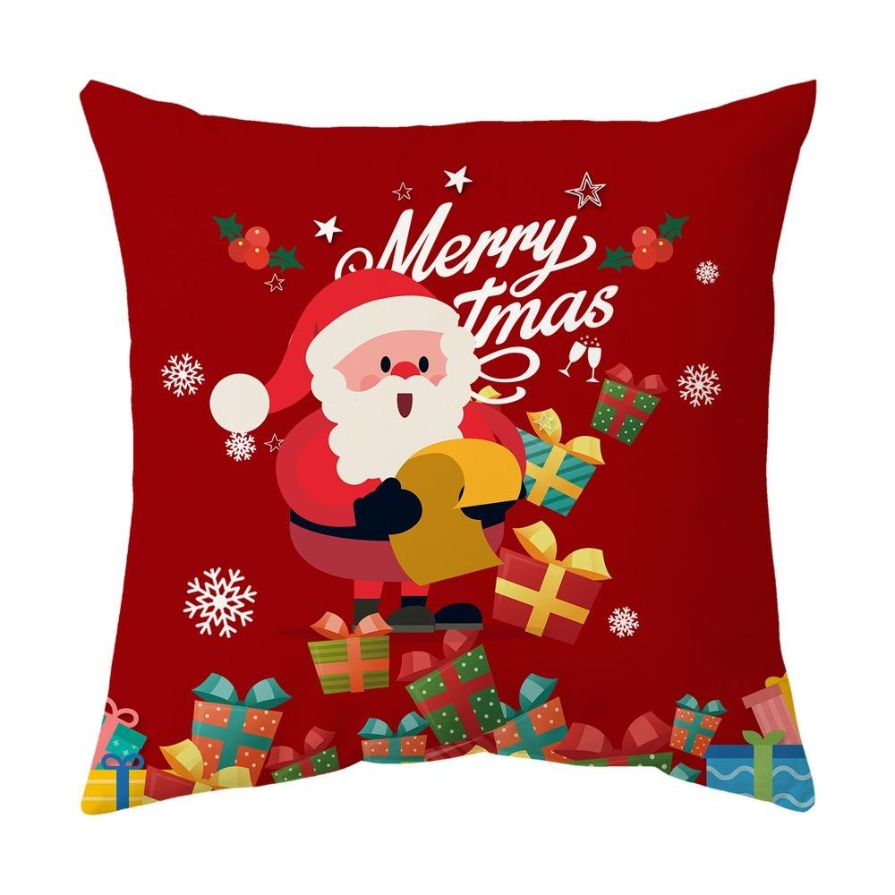 

Наволочка с принтом Dacron Xmas Gift Fashion Christmas Cushion Cover A