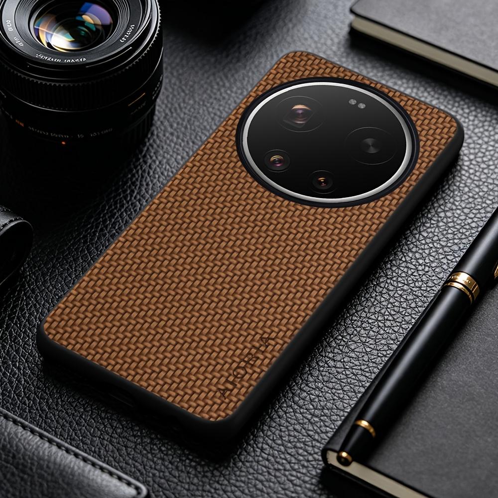Phone Case: New Stylish Business Casual Phone Case for Xiaomi 17T Pro 17 Pro Max Ultra Faux Carbon Fiber Synthetic Leather Phone Cover