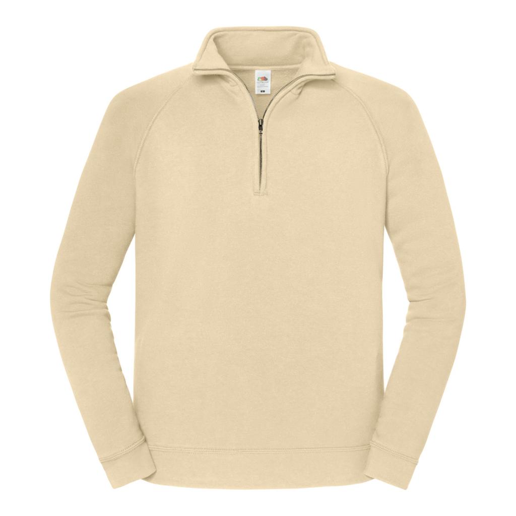 Fruit of the Loom Mens Iconic Premium Quarter Zip Sweatshirt