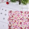 7Pcs 25x25cm Floral Patchwork Cotton Fabric Plain Cloth for DIY Sewing Quilting