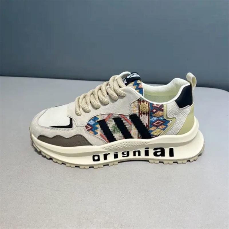 

МОДНЕ ВЗУТТЯ Чоловічі дихаючі спортивні кросівки Спортивне взуття для бігу Відкритий жіночий теніс Тренажер для тренажерного залу 44 бежевий