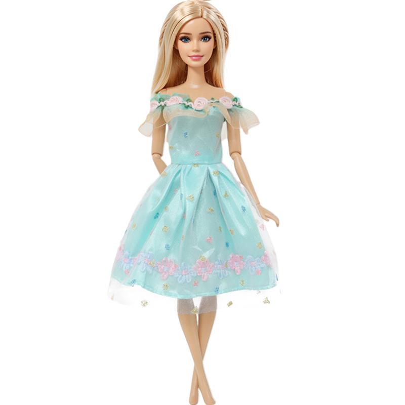 

Кукольная одежда для кукол Барби, модное мини-платье, вечерние наряды, аксессуары для куклы 1/6 11,5 дюймов, игрушка для девочек(НЕТ КУКЛ)